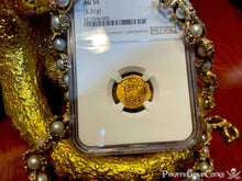 Load image into Gallery viewer, PERU 1701 1 ESCUDO ONLY 1 KNOWN! &quot;1715 FLEET SHIPWRECK&quot; NGC 55