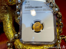 Load image into Gallery viewer, PERU 1701 1 ESCUDO ONLY 1 KNOWN! &quot;1715 FLEET SHIPWRECK&quot; NGC 55