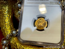 Load image into Gallery viewer, PERU 1701 1 ESCUDO ONLY 1 KNOWN! &quot;1715 FLEET SHIPWRECK&quot; NGC 55