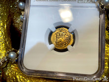 Load image into Gallery viewer, PERU 1701 1 ESCUDO ONLY 1 KNOWN! &quot;1715 FLEET SHIPWRECK&quot; NGC 55