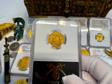 Load image into Gallery viewer, ROMAN EMPIRE &quot;AUGUSTUS&quot; 27BC AUREUS NGC CH VF 5X2 ANCIENT GOLD COINS CAESAR