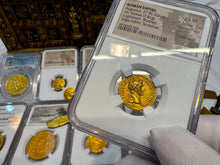 Load image into Gallery viewer, ROMAN EMPIRE &quot;AUGUSTUS&quot; 27BC AUREUS NGC CH VF 5X2 ANCIENT GOLD COINS CAESAR