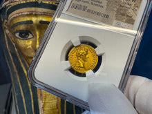 Load image into Gallery viewer, ROMAN EMPIRE &quot;AUGUSTUS&quot; 27BC AUREUS NGC CH VF 5X2 ANCIENT GOLD COINS CAESAR