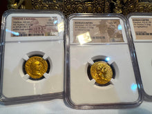 Load image into Gallery viewer, ROMAN EMPIRE &quot;VITELLIUS&quot; AUREUS 68-69AD NGC F ANCIENT GOLD COINS CAESAR AUGUSTUS