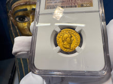 Load image into Gallery viewer, ROMAN EMPIRE &quot;VITELLIUS&quot; AUREUS 68-69AD NGC F ANCIENT GOLD COINS CAESAR AUGUSTUS