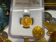 Load image into Gallery viewer, ROMAN IMPERATORIAL &quot;JULIUS CAESAR&quot; 44BC AUREUS NGC CH VF ANCIENT COINS AUGUSTUS