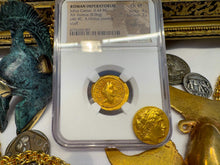 Load image into Gallery viewer, ROMAN IMPERATORIAL &quot;JULIUS CAESAR&quot; 44BC AUREUS NGC CH VF ANCIENT COINS AUGUSTUS