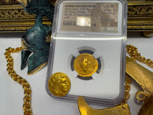 Load image into Gallery viewer, ROMAN IMPERATORIAL &quot;JULIUS CAESAR&quot; 44BC AUREUS NGC CH VF ANCIENT COINS AUGUSTUS