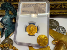 Load image into Gallery viewer, ROMAN IMPERATORIAL &quot;JULIUS CAESAR&quot; 44BC AUREUS NGC CH VF ANCIENT COINS AUGUSTUS