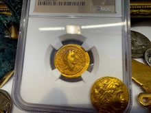 Load image into Gallery viewer, ROMAN IMPERATORIAL &quot;JULIUS CAESAR&quot; 44BC AUREUS NGC CH VF ANCIENT COINS AUGUSTUS