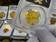 Load image into Gallery viewer, SPAIN 1 ESCUDO PCGS 55 &quot;CARLOS &amp; JOHANNA&quot; 1543-55 PIRATE GOLD COINS TREASURE