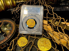 Load image into Gallery viewer, SPAIN 2 ESCUDOS 1556-98 PHILIP II PCGS AU