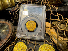 Load image into Gallery viewer, SPAIN 2 ESCUDOS 1556-98 PHILIP II PCGS AU