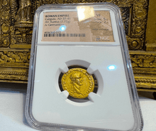 Load image into Gallery viewer, ROMAN EMPIRE &quot;CALIGULA&quot; AUREUS 37AD NGC VF ANCIENT GOLD COINS CAESAR AUGUSTUS