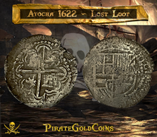 Load image into Gallery viewer, #02 Atocha 1622 Shipwreck &quot;Lost Loot Collection&quot; Bolivia 2 Reales Grade 1 #02