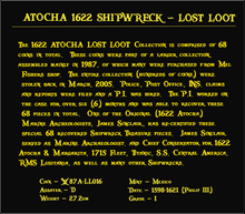 Load image into Gallery viewer, #16 Atocha 1622 Shipwreck &quot;Lost Loot Collection&quot; Mexico 8 Reales Grade 1 #16