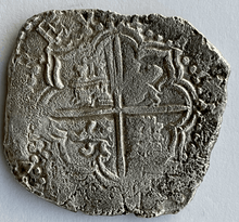 Load image into Gallery viewer, #18 Atocha 1622 Shipwreck &quot;Lost Loot Collection&quot; Bolivia 8 Reales Grade 1 #18