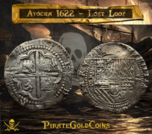 Load image into Gallery viewer, #26 Atocha 1622 Shipwreck &quot;Lost Loot Collection&quot; Bolivia 8 Reales Grade 1 #26