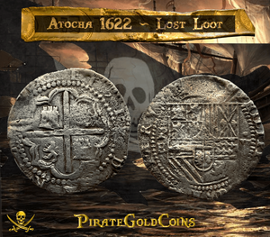 #26 Atocha 1622 Shipwreck "Lost Loot Collection" Bolivia 8 Reales Grade 1 #26