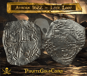 #33 Atocha 1622 Shipwreck "Lost Loot Collection" Bolivia 8 Reales Grade 1 #33