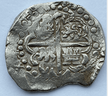Load image into Gallery viewer, #35 Atocha 1622 Shipwreck &quot;Lost Loot Collection&quot; Bolivia 8 Reales Grade 1 #35