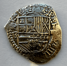 Load image into Gallery viewer, #47 Atocha 1622 Shipwreck &quot;Lost Loot Collection&quot; Bolivia 2 Reales Grade 2 #47