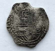 Load image into Gallery viewer, #25 Atocha 1622 Shipwreck &quot;Lost Loot Collection&quot; Bolivia 8 Reales Grade 1 #25