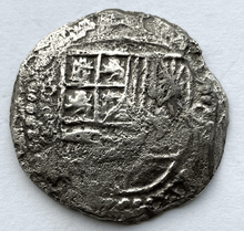 Load image into Gallery viewer, #28 Atocha 1622 Shipwreck &quot;Lost Loot Collection&quot; Bolivia 8 Reales Grade 1 #28