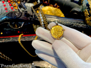 Colombia 2 Escudos 1714 "From the 1715 Fleet Shipwreck" Pendant