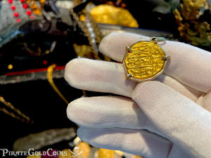 Colombia 2 Escudos 1714 "From the 1715 Fleet Shipwreck" Pendant