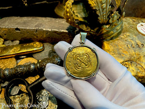 Colombia 8 Escudos 1755 "Rare!" 1715 Fleet Shipwreck Pendant