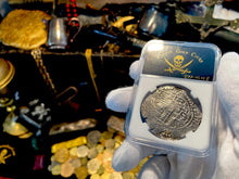 Load image into Gallery viewer, #18 Atocha 1622 Shipwreck &quot;Lost Loot Collection&quot; Bolivia 8 Reales Grade 1 #18