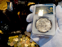 Load image into Gallery viewer, #62 Atocha 1622 Shipwreck &quot;Lost Loot Collection&quot; Bolivia 8 Reales Grade 3 #62