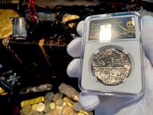 Load image into Gallery viewer, #63 Atocha 1622 Shipwreck &quot;Lost Loot Collection&quot; Bolivia 8 Reales Grade 2 #63