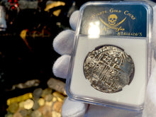 Load image into Gallery viewer, #63 Atocha 1622 Shipwreck &quot;Lost Loot Collection&quot; Bolivia 8 Reales Grade 2 #63