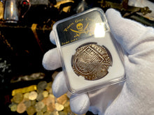 Load image into Gallery viewer, #24 Atocha 1622 Shipwreck &quot;Lost Loot Collection&quot; Bolivia 8 Reales Grade 1 #24