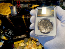 Load image into Gallery viewer, #58 Atocha 1622 Shipwreck &quot;Lost Loot Collection&quot; Bolivia 8 Reales Grade 1 #58