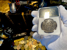 Load image into Gallery viewer, #58 Atocha 1622 Shipwreck &quot;Lost Loot Collection&quot; Bolivia 8 Reales Grade 1 #58
