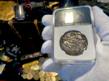 Load image into Gallery viewer, #60 Atocha 1622 Shipwreck &quot;Lost Loot Collection&quot; Bolivia 8 Reales Grade 1 #60