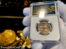 Load image into Gallery viewer, #01 Atocha 1622 Shipwreck &quot;Lost Loot Collection&quot; Bolivia 2 Reales Grade 1 Coin #87A-LL 001