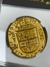 Load image into Gallery viewer, Reproduction Colombia 8 Escudos 1622 Gold Plated Pirate Gold Coins Treasure Collection