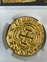 Load image into Gallery viewer, Reproduction Colombia 8 Escudos 1622 Gold Plated Pirate Gold Coins Treasure Collection