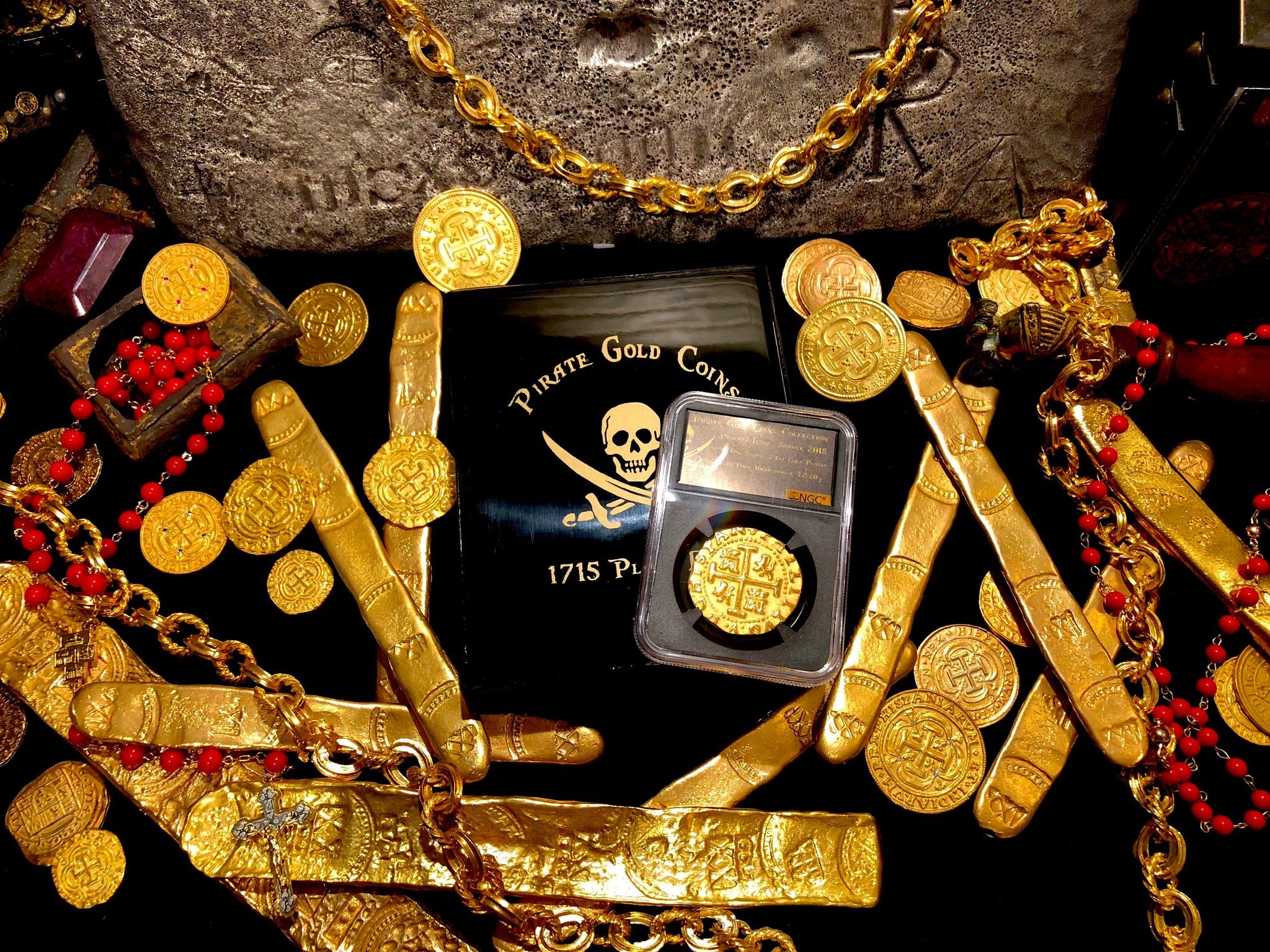 pirate treasure gold
