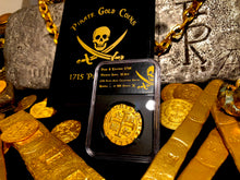 Load image into Gallery viewer, Peru 8 Escudos 1708 Gold Plated Pirate Gold Coins Treasure Collection