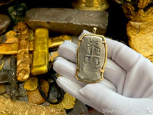 Load image into Gallery viewer, Mexico 8 Reales 1714 &quot;Dated! From 1715 Fleet Shipwreck&quot; Gold Bezel