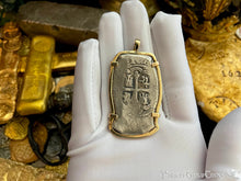 Load image into Gallery viewer, Mexico 8 Reales 1714 &quot;Dated! From 1715 Fleet Shipwreck&quot; Gold Bezel