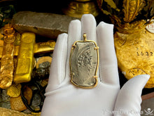 Load image into Gallery viewer, Mexico 8 Reales 1714 &quot;Dated! From 1715 Fleet Shipwreck&quot; Gold Bezel