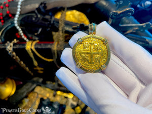 Peru 8 Escudos 1747 "Amazing Brute Style" by the famous SS Jeweler