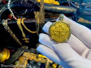 Peru 8 Escudos 1747 "Amazing Brute Style" by the famous SS Jeweler