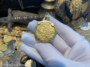 Peru 8 Escudos 1747 "Amazing Brute Style" by the famous SS Jeweler